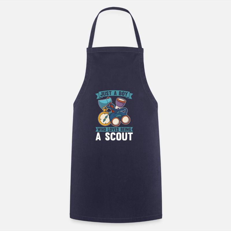 Pfadfinder Junge - Kochschürze - Navy