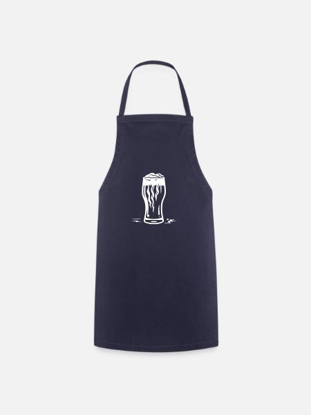 Bier Bierliebhaber - Kochschürze - Navy