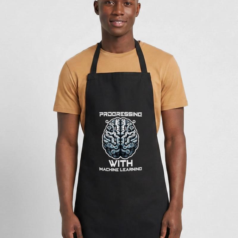 Artificial intelligence, machine learning, data Cooking Apron