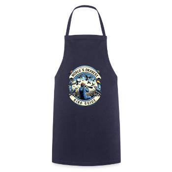 World's Best Okay Bird Guide Bird Watching - Cooking Apron - navy - Front - AI Model Male 185 dark (185cm)