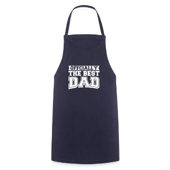 Vater Papa Best Dad - Cooking Apron - navy - Front - AI Model Male 185 dark (185cm)