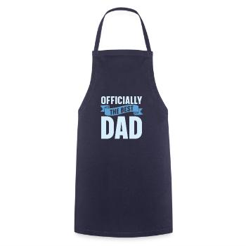 Vater Papa Best Dad - Cooking Apron - navy - Front - AI Model Male 185 dark (185cm)