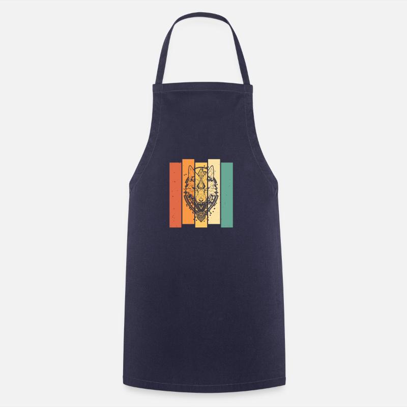 Wolf - Kochschürze - Navy
