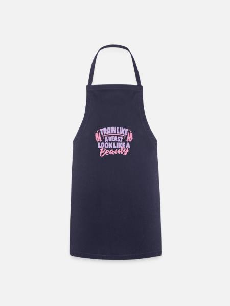 Gewichtheben Gewichtheber - Kochschürze - Navy