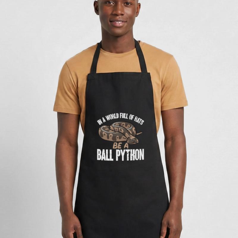 Ball Python Snake King Python Cooking Apron