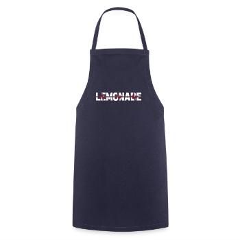 Lemonade Ekg Heartbeat - Cooking Apron - navy - Front - AI Model Male 185 dark (185cm)