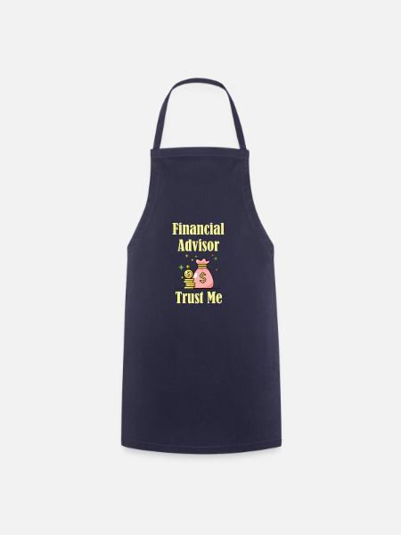 Finanzberater Trust Me Buchhalter Steuersaison - Kochschürze - Navy
