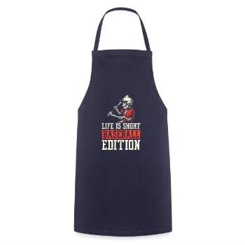 Base-ball - Tablier de cuisine - marine - Devant - AI Model Male 185 dark (185cm)