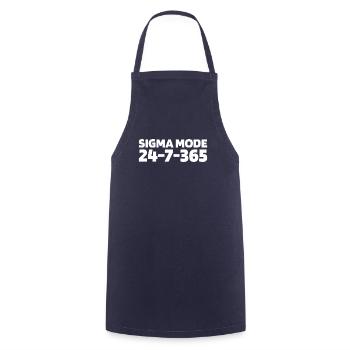 Sorority Soroitas Sigma Modus - Cooking Apron - navy - Front - AI Model Male 185 dark (185cm)