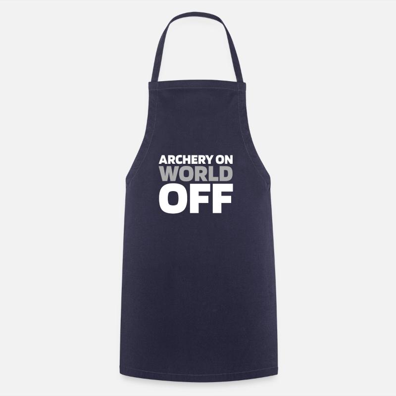 Archery Archery Archery Archer - Cooking Apron - navy