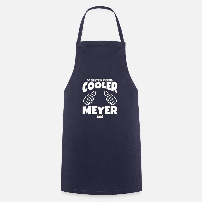 So sieht ein richtig cooler Meyer aus - Kochschürze - Navy