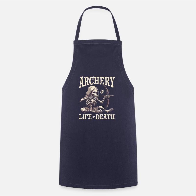 Tir à l’arc Archer Skeleton - Tablier de cuisine - marine
