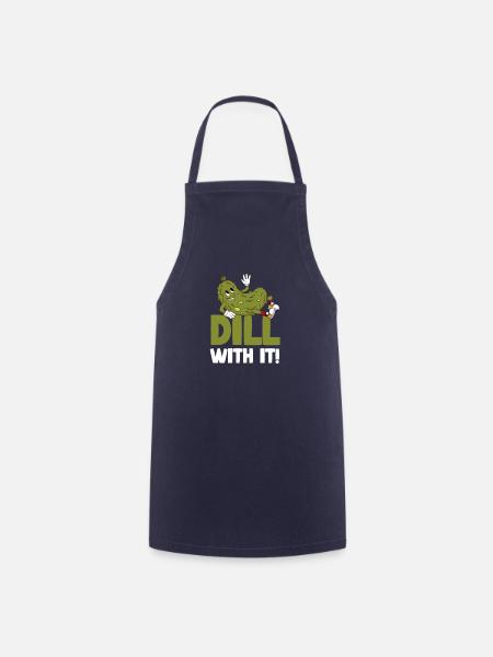 Dill Dazu! Eingelegtes, Fermentiertes - Kochschürze - Navy