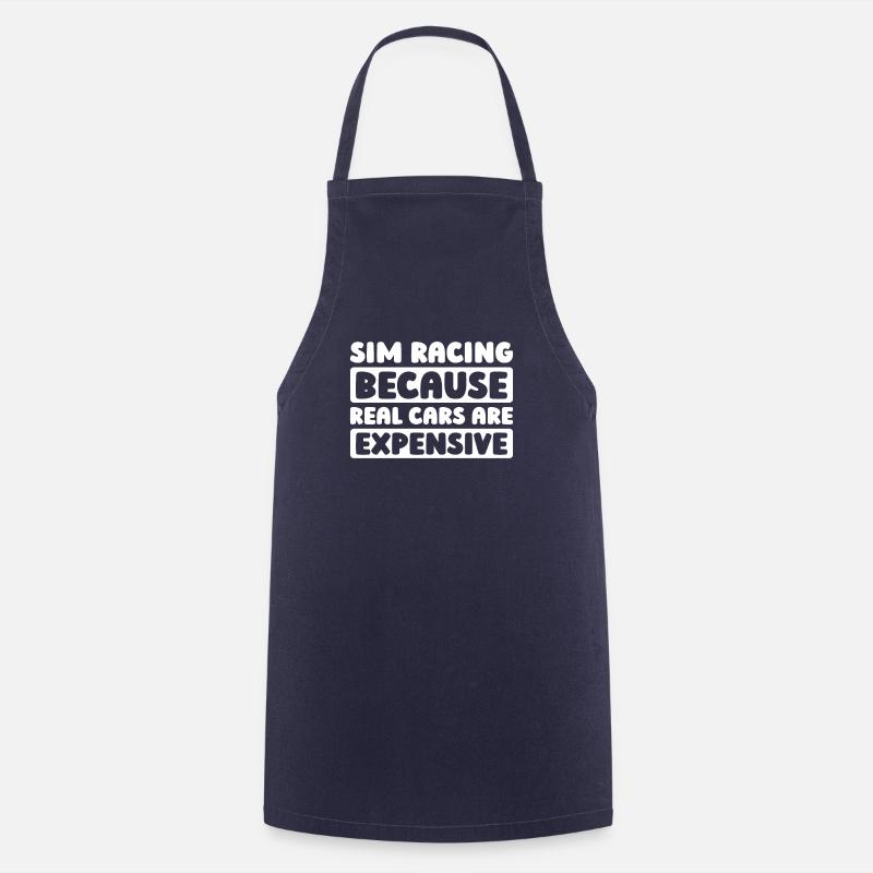 Sim Racing - Tablier de cuisine - marine