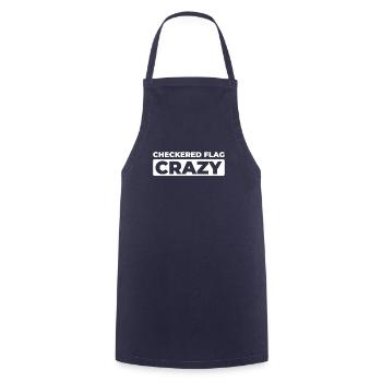 Sim Racing - Cooking Apron - navy - Front - AI Model Male 185 dark (185cm)