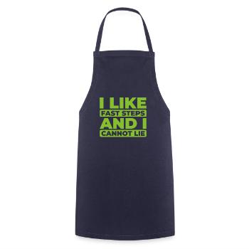 Irish Dance Irischer Tanz - Cooking Apron - navy - Front - AI Model Male 185 dark (185cm)
