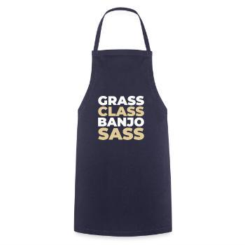 Banjo - Cooking Apron - navy - Front - AI Model Male 185 dark (185cm)