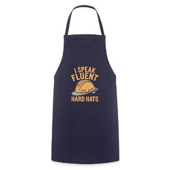 Civil engineer - Cooking Apron - navy - Front - AI Model Male 185 dark (185cm)