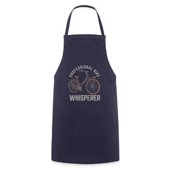 Bicycle mechanic - Cooking Apron - navy - Front - AI Model Male 185 dark (185cm)