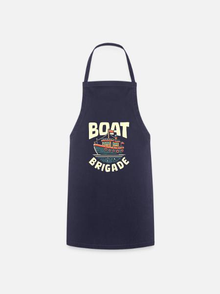 Binnenschiffer Team - Kochschürze - Navy