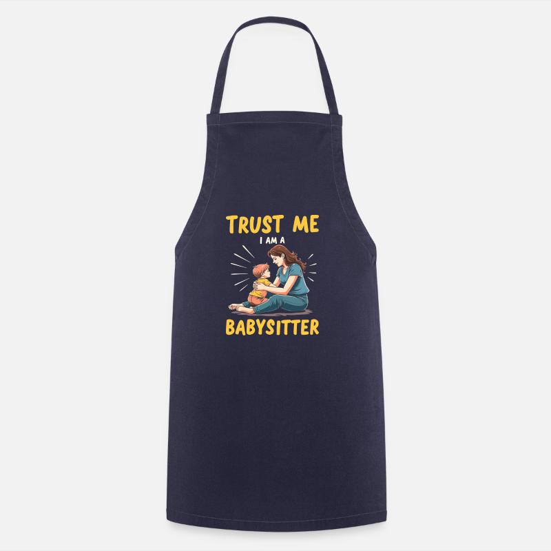 Babysitter - Kochschürze - Navy