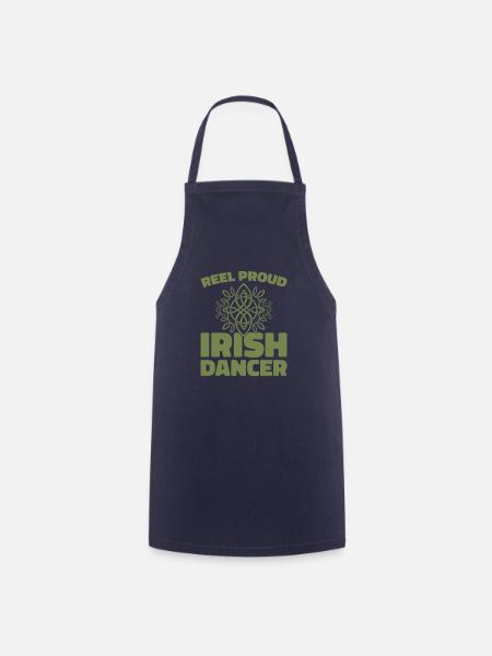 Irish Dance Irischer Tanz - Kochschürze - Navy