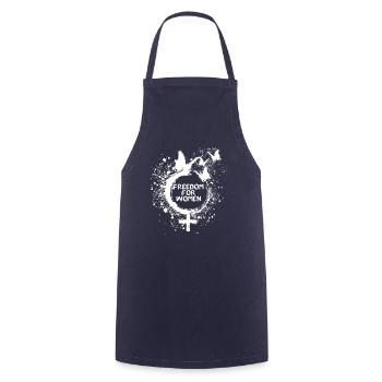 Liberté pour les femmesLiberté pour les femmes - Tablier de cuisine - marine - Devant - AI Model Male 185 dark (185cm)