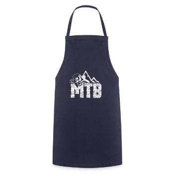 VTT - VTT de descente cadeau - Tablier de cuisine - marine - Devant - AI Model Male 185 dark (185cm)