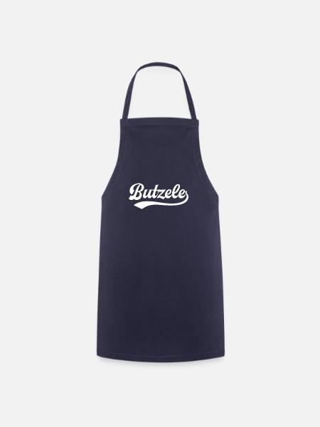 Butzele - schwäbisches Geschenk für Schwaben - Kochschürze - Navy