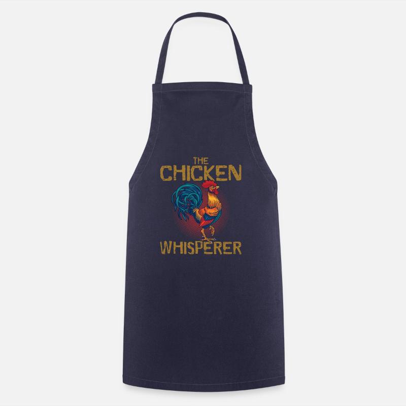 Chicken Whisperer Farmer - Cooking Apron - navy