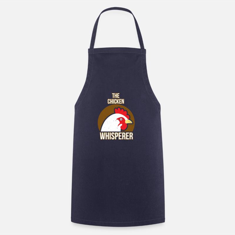 Chicken Whisperer - Cooking Apron - navy