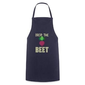 Betterave rouge - Drop the beet - Tablier de cuisine - marine - Devant - AI Model Male 185 dark (185cm)