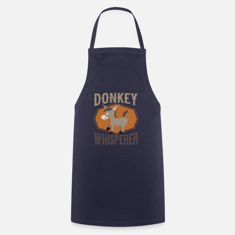 Âne Whisperer - Tablier de cuisine - marine