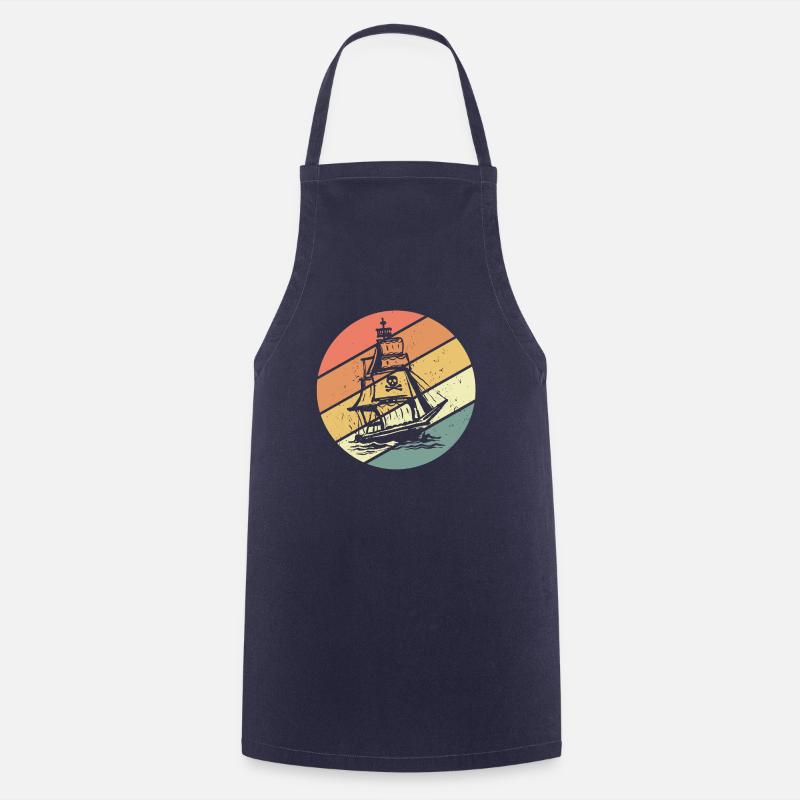 pirate - Tablier de cuisine - marine