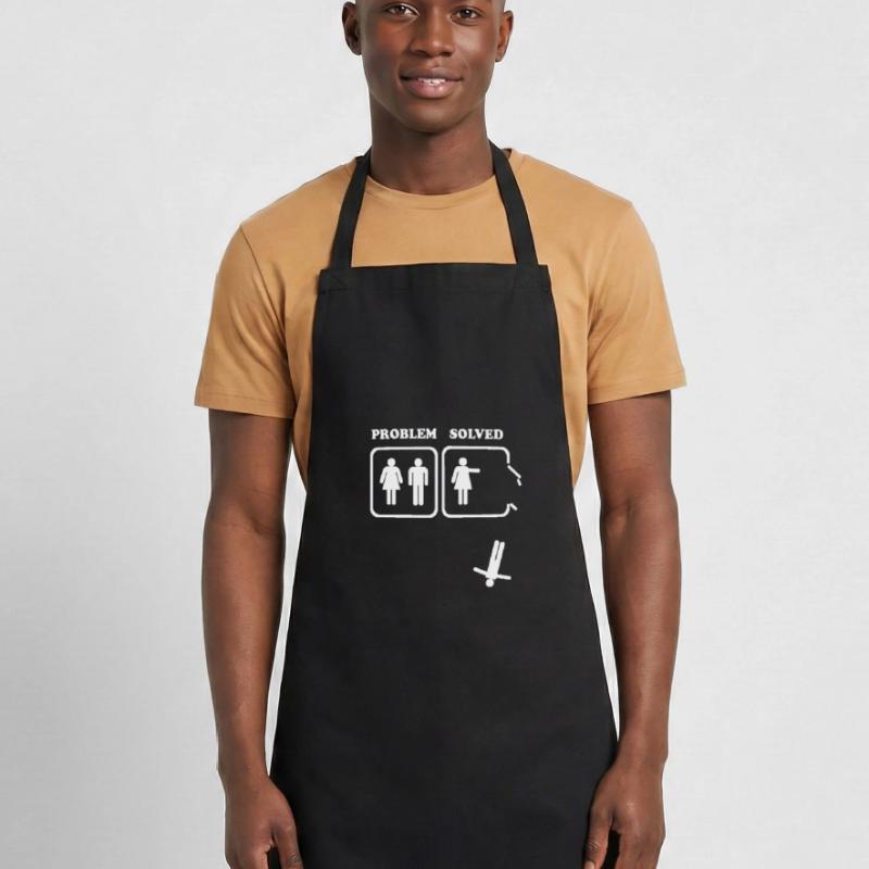 Problem Solved Single Divorced Ms. Exmann Cooking Apron