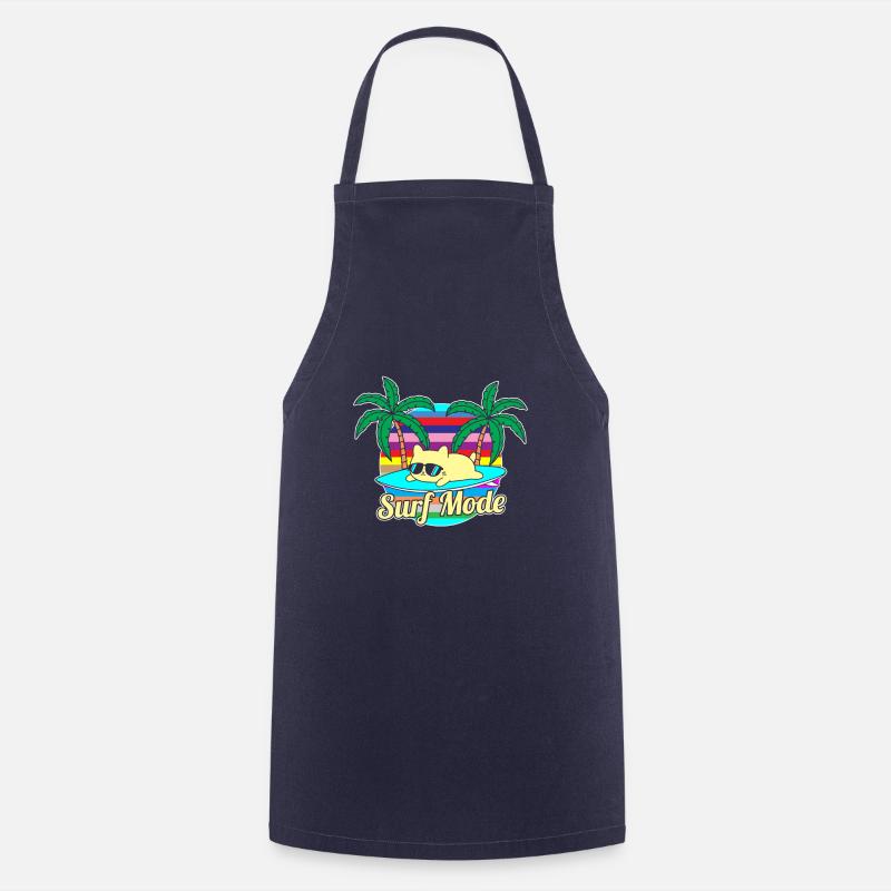 Surf cat d'été - Tablier de cuisine - marine