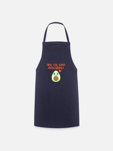 Zeit Für Avocuddle Avocado - Kochschürze - Navy