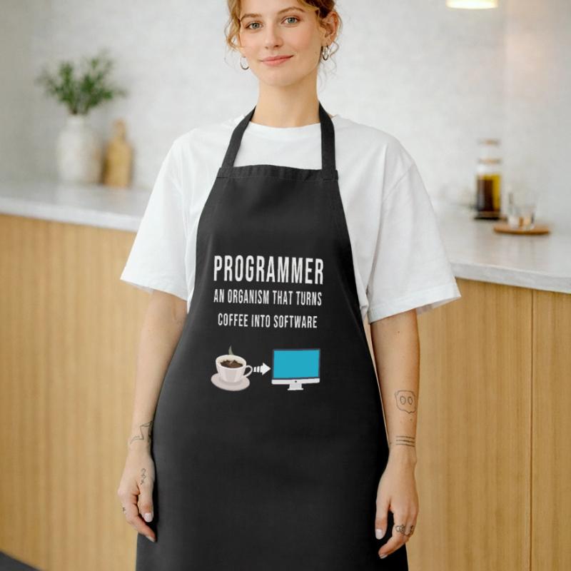 Programmer Code Computer Software Developer Cooking Apron