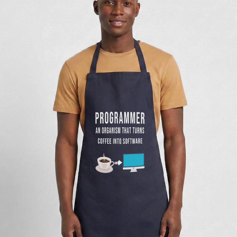 Programmierer Code Computer Softwareentwickler Kochschürze