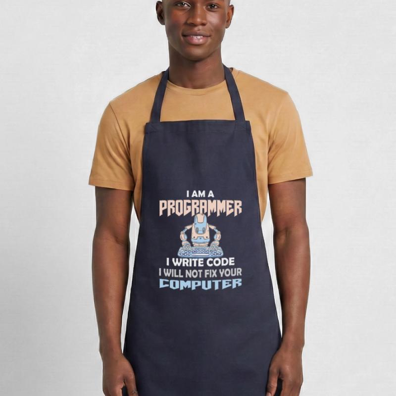 CODER HACKER PROGRAMMATEUR Tablier de cuisine