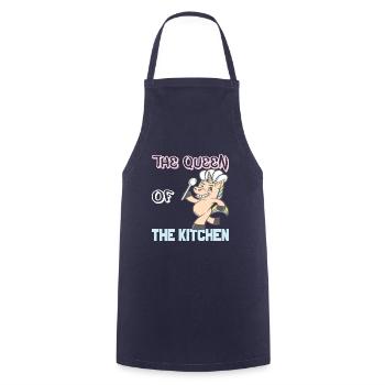 Cook TShirt Cooking Cook Cooking Gift - Cooking Apron - navy - Front - AI Model Male 185 dark (185cm)