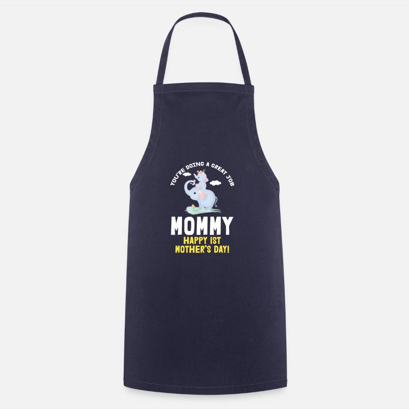 Muttertag Mutter Mummy Erster Elefant Geschenk Kochschürze