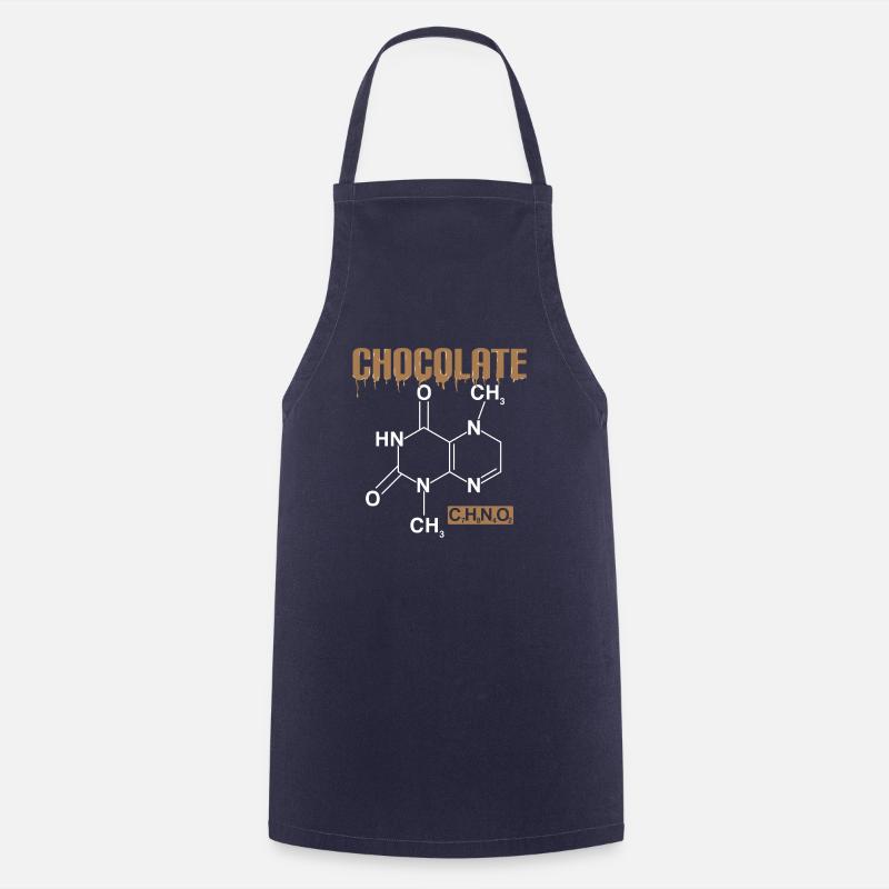 Chocolat Formule - Chocolat Cadeau - Tablier de cuisine - marine