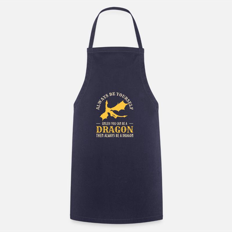 Funny Sarcastic Gift Idea For A Humor Lover - Kochschürze - Navy