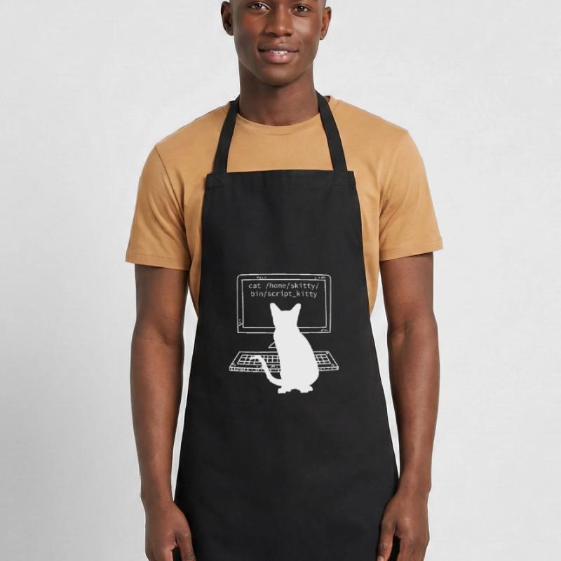 Coder coder informaticien fun chats Tablier de cuisine
