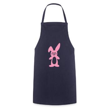 8 01 - Cooking Apron - navy - Front - AI Model Male 185 dark (185cm)
