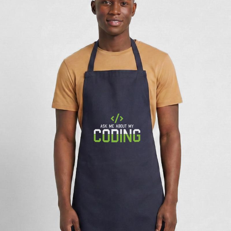Hacking Programmer Hacker Code Coding Gift Cooking Apron