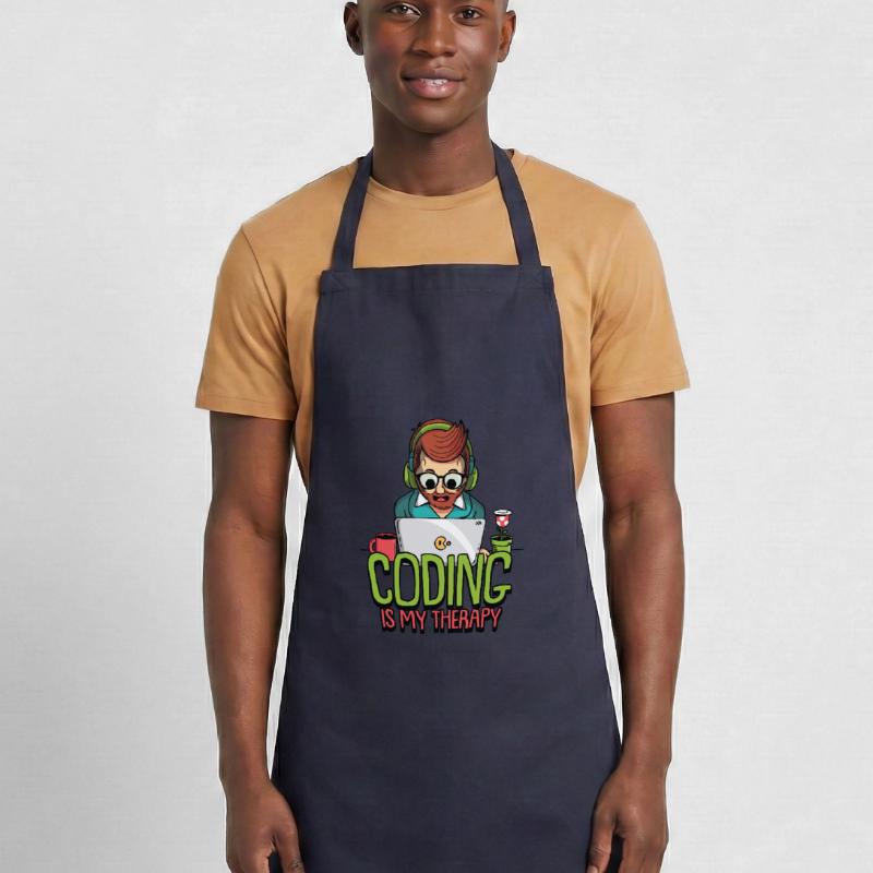 Hacking Programmer Hacker Code Coding Gift Cooking Apron