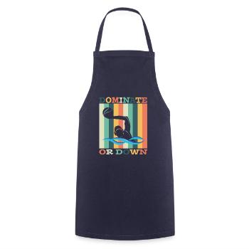 Waterpolo Water Polo Water Polo - Gift - Cooking Apron - navy - Front - AI Model Male 185 dark (185cm)