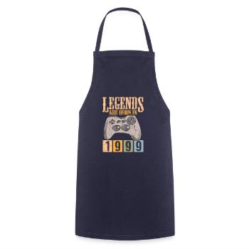 Birthday 1999 99 Gaming Retro Vintage Gift - Cooking Apron - navy - Front - AI Model Male 185 dark (185cm)